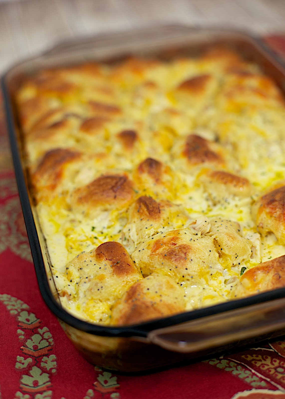 Poppy Seed Chicken Bubble Up Plain Chicken®