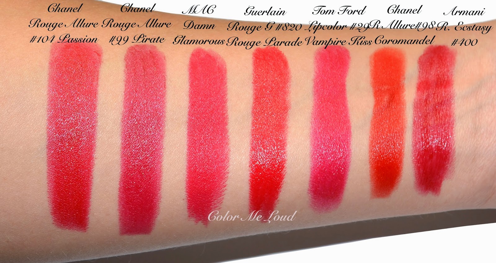 Chanel 99 Pirate Lipstick Swatch + Review (Rouge Allure