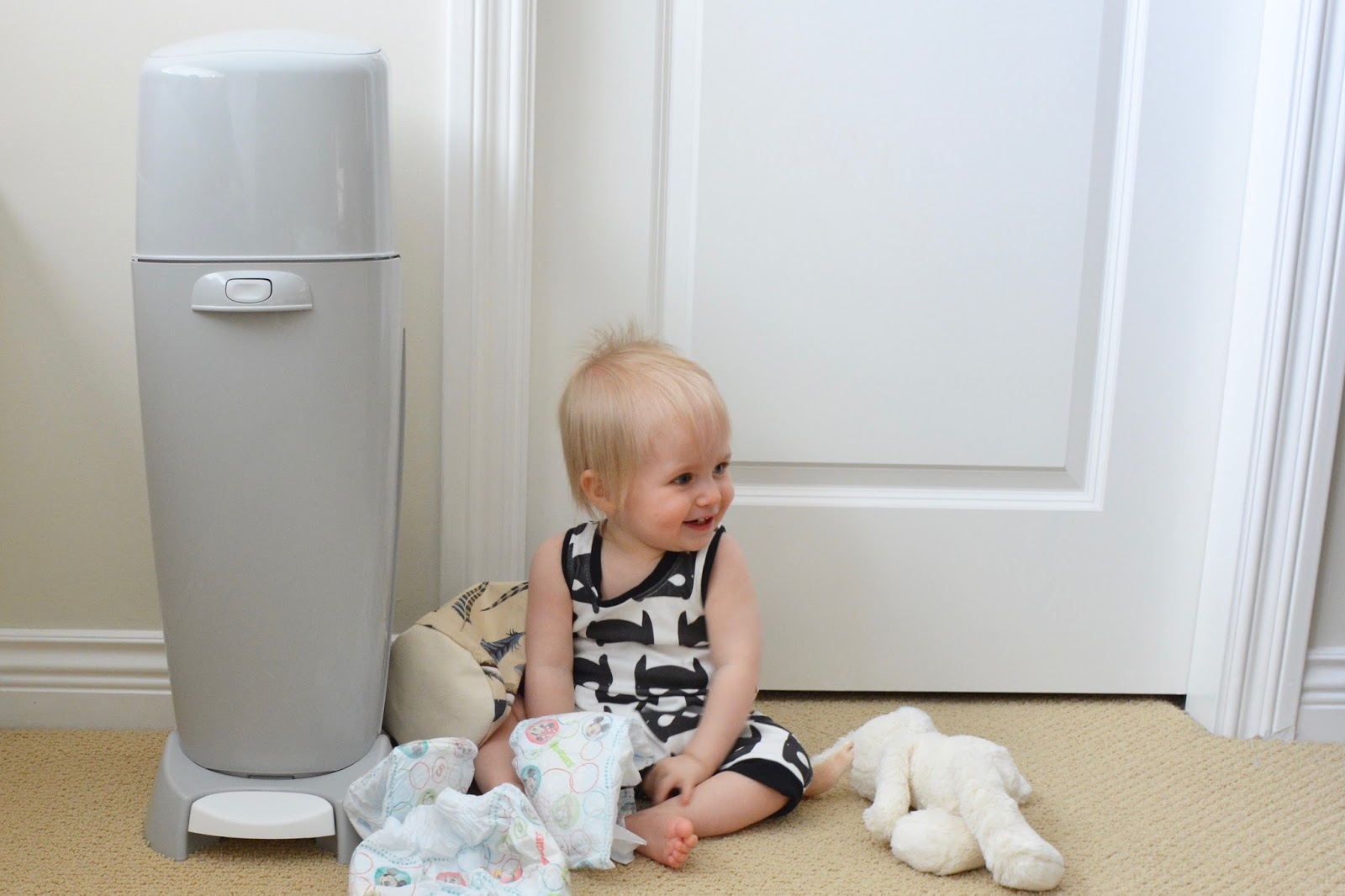 The Pampered Baby Diaper Genie Elite {Review + Giveaway}