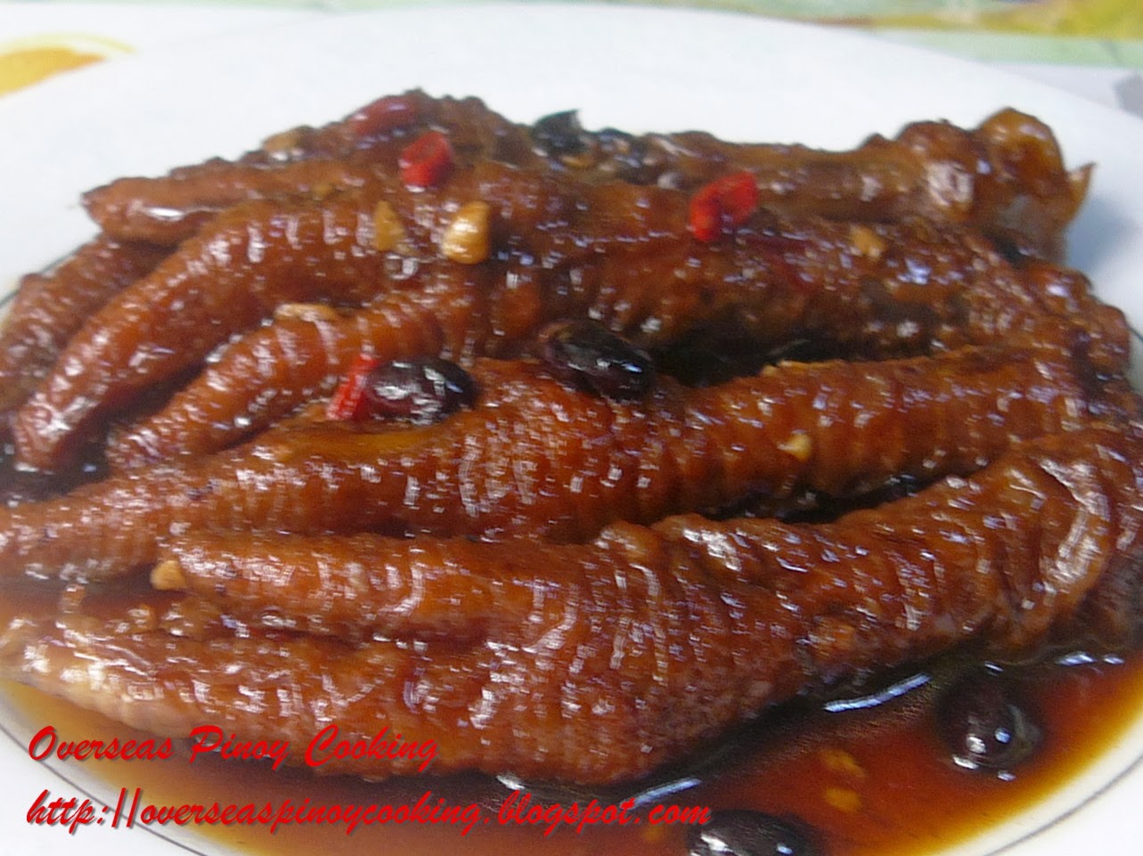 Braised Chicken Feet