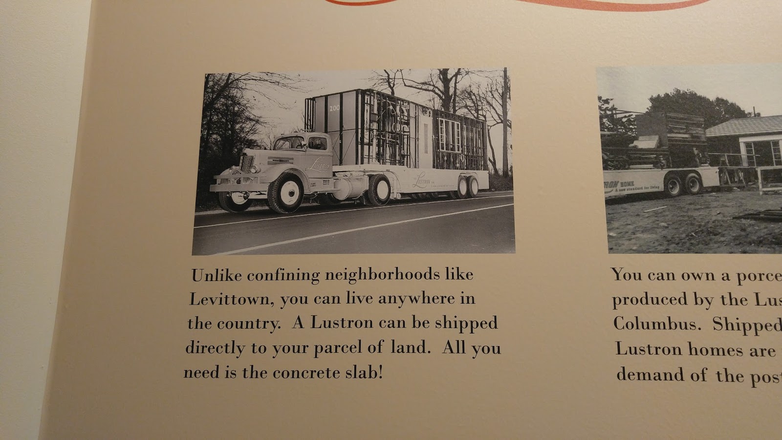 Travels of a Hobgoblin Taphophile Lustron Home Display Ohio History