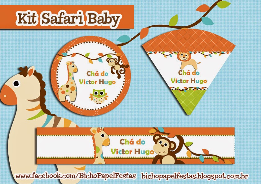 Kit Festa Safari Baby