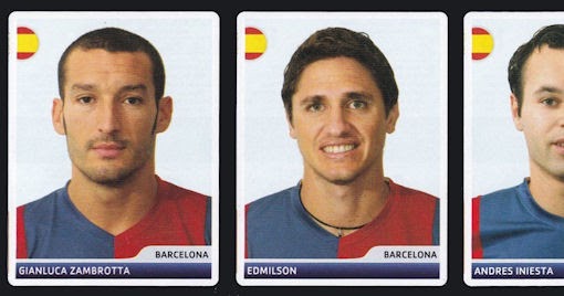 Panini 144 Gilberto Martinez AS Roma UEFA CL 2006//07