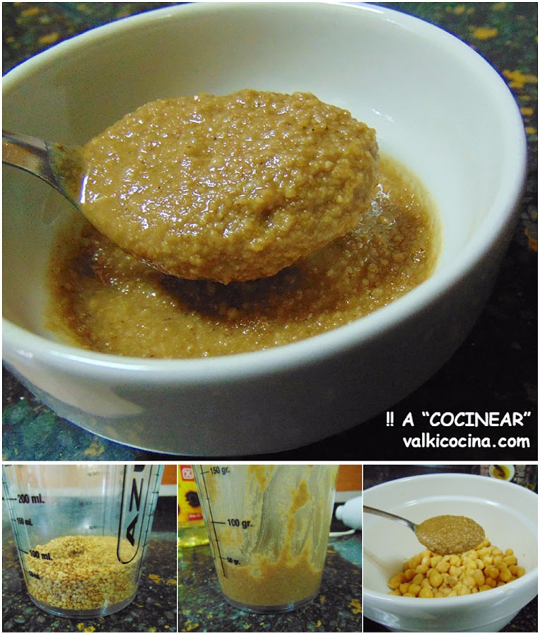 Tahini casero Pasta de sésamo