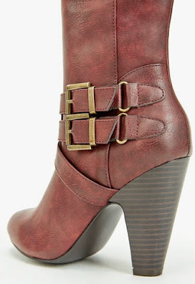 Shoe of the Day | JustFab Emmeline Wide Width Boots | SHOEOGRAPHY