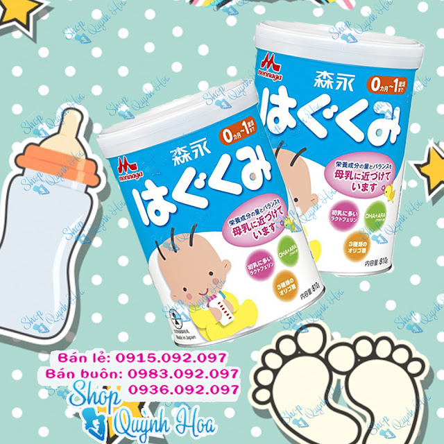 Dịch vụ cho mẹ và bé: Sữa Morinaga Nhật 24