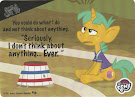 My Little Pony I Don'T Think Abou Anything Series 4 Trading Card