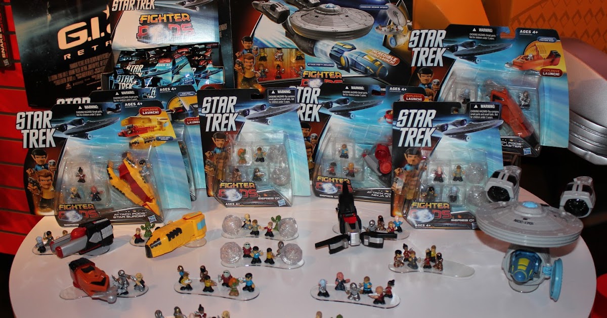 CHOOSE Combine Shipping! Star Trek Fighter Pods Series 1-1 inch Mini-Figure 