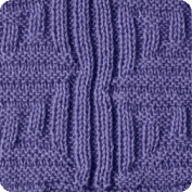 Punto relieve a dos agujas Punto relieve a dos agujas