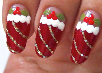 Uñas decoradas de navidad Uñas decoradas de navidad