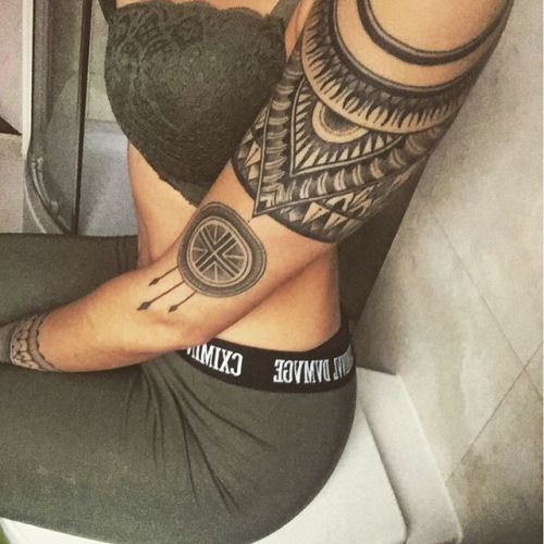 Cool Arm Tattoos For Females