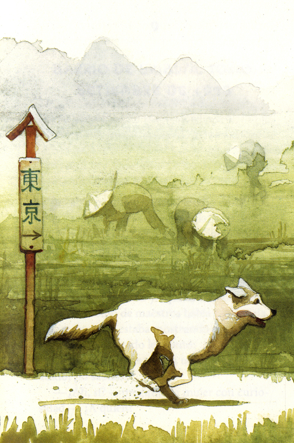 Flota con un libro. Reseña de Hachiko. El perro que esperaba Luis Prats.