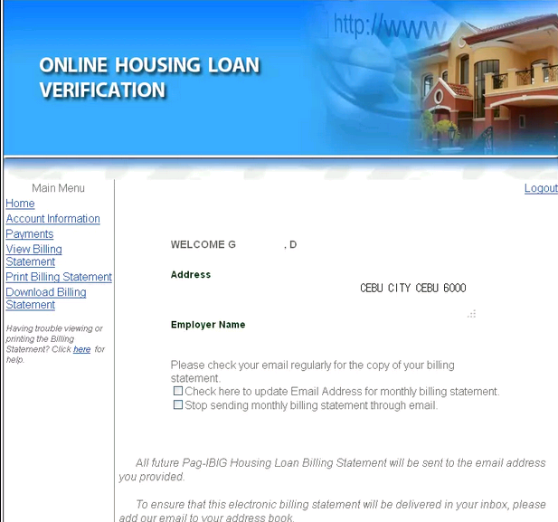Balay Ni Juan How to Check PagIbig Housing Loan Balance Online