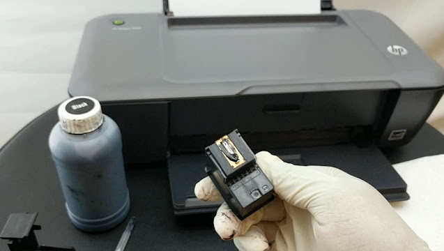 Inyectores de cartucho de tinta HP 61 Negro.