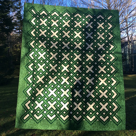 Quilting Land Irish Plaid Quilt