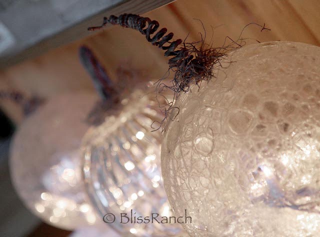 Upcycled Glass Light Globes, Bliss-Ranch.com