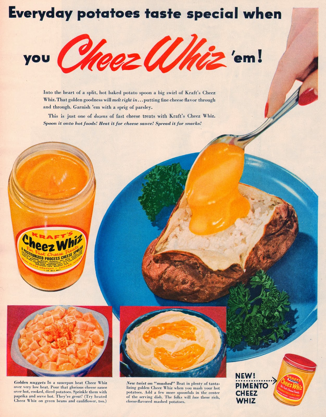 14 Interesting Vintage Food Ads From the 1950s Vintage