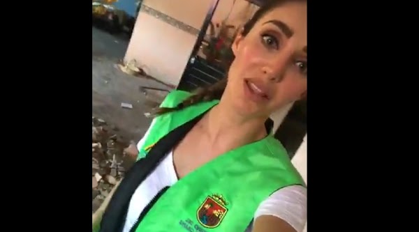 Estoy “muy despeinada, muy mal arreglada”: Anahí pide ayuda para damnificados por el sismo Estoy “muy despeinada, muy mal arreglada”: Anahí pide ayuda para damnificados por el sismo