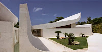 Caribbean House Design in the Dominican Republic with Curved Roof