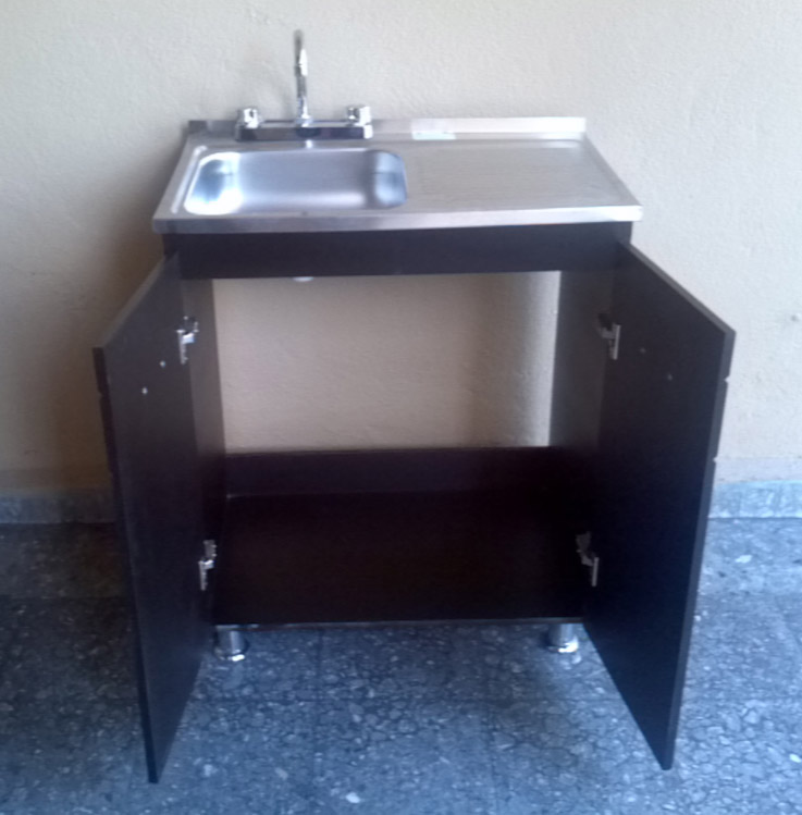 El Outlet Del Gabinete: Gabinete De Cocina Con Tarja y Alacena