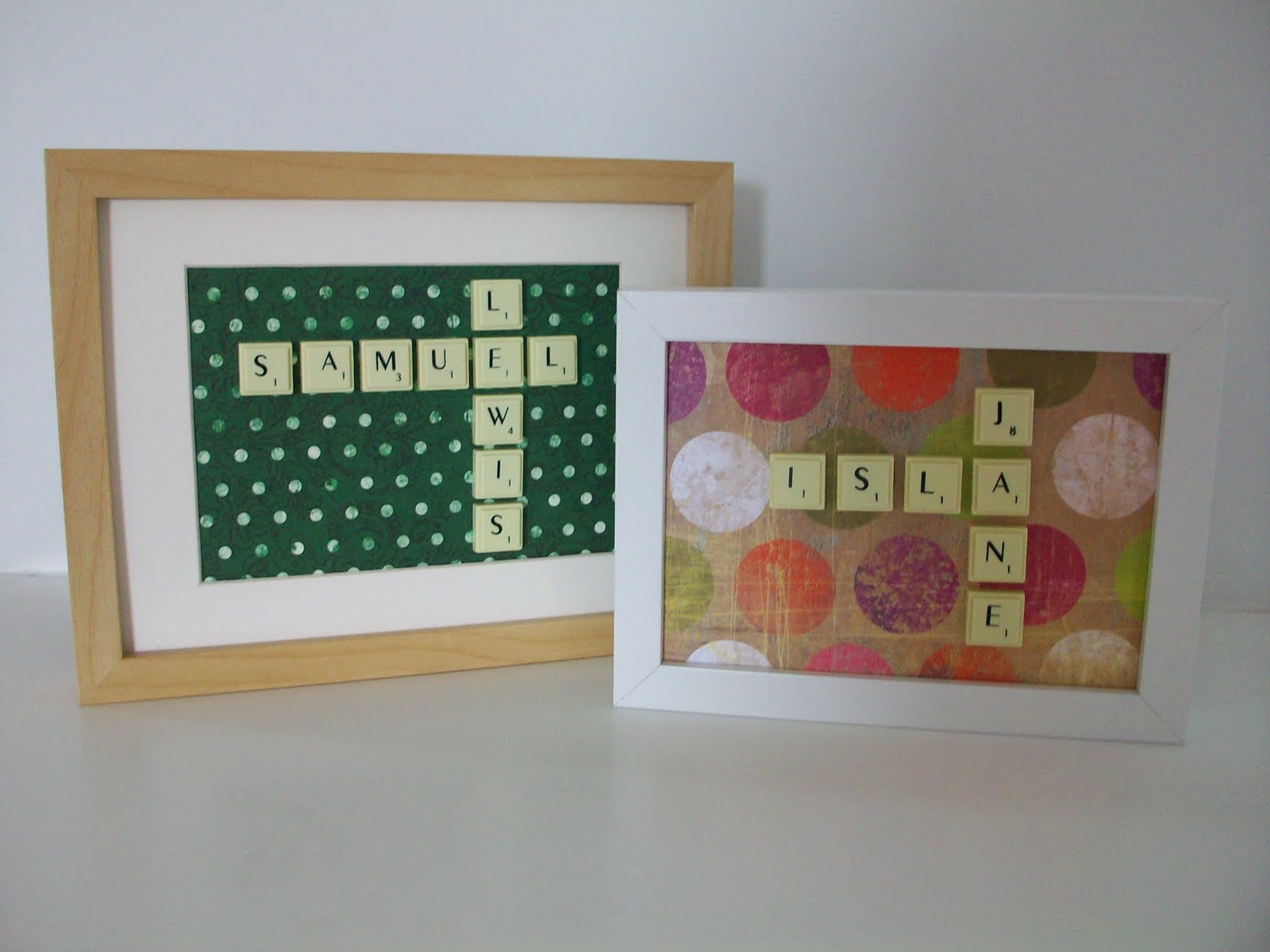 365 DAYS OF PINTEREST CREATIONS: day sixty: scrabble word art
