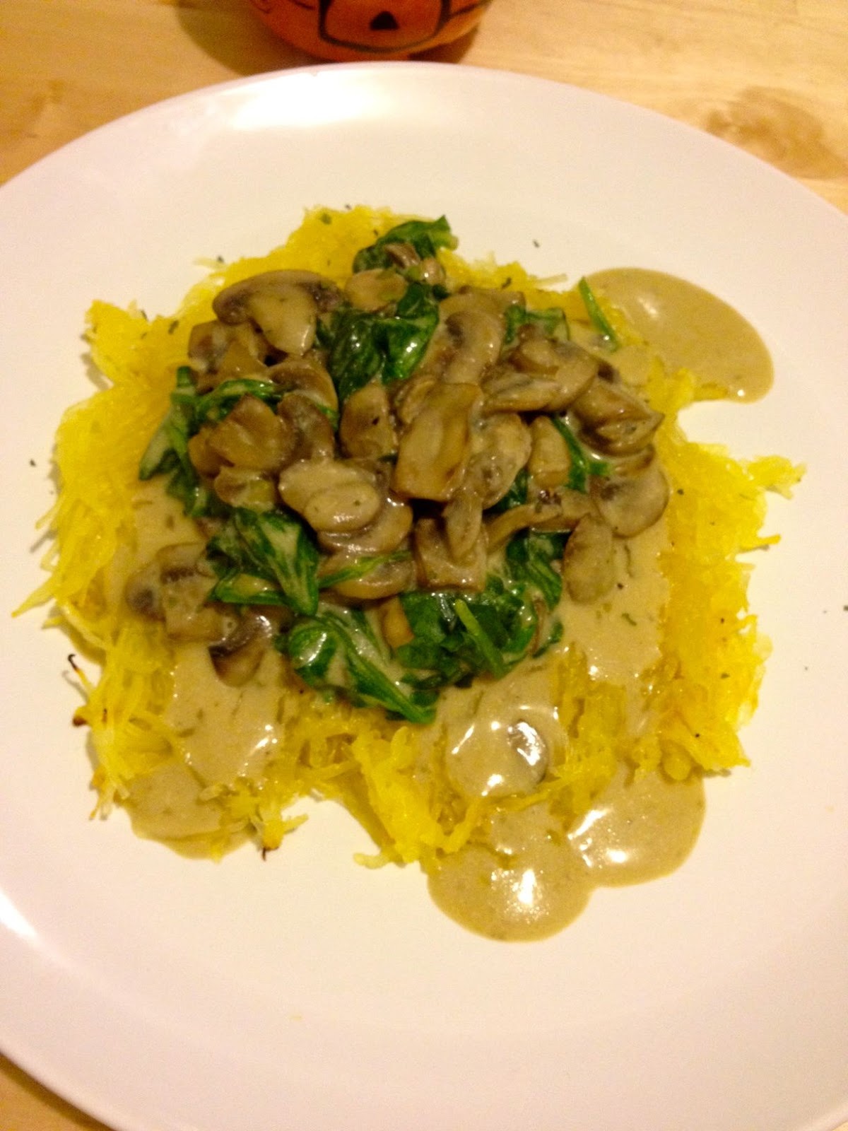 Belize, LAND OF THE FREE A Spaghetti Squash with Mushrooms and