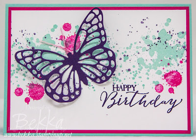 Bright and Beautiful Birthday Butterfly Card
