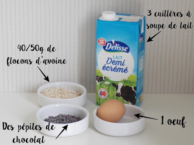 petit déjeuner bowlcake chocolat cuisine recette