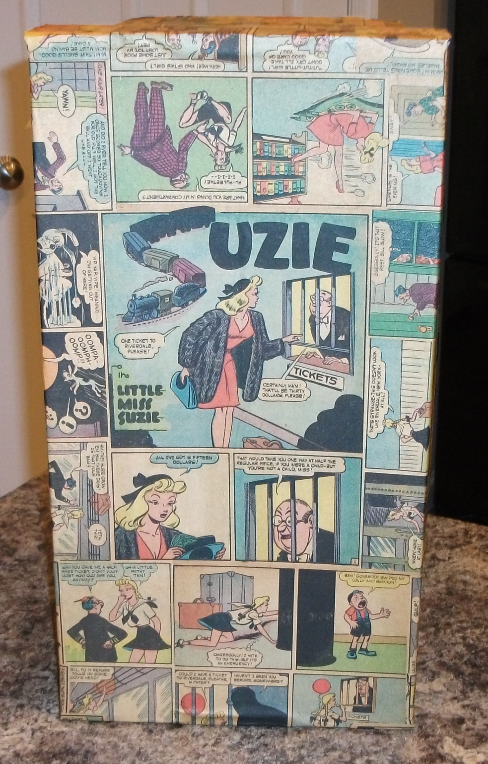 Kracalactaka Creations Comic Decoupage Blog Comic Decoupage Short