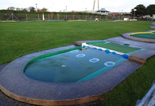 Mini Golf course in Southport's King's Gardens