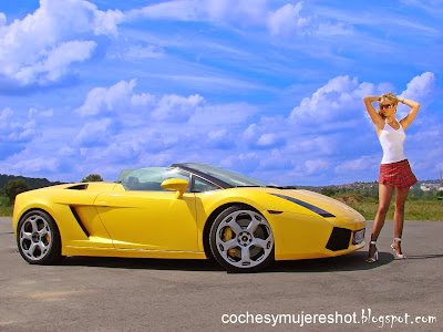 Lamborghini-gallardo-spyder-babe-Cabriolet-hd-wallpaper