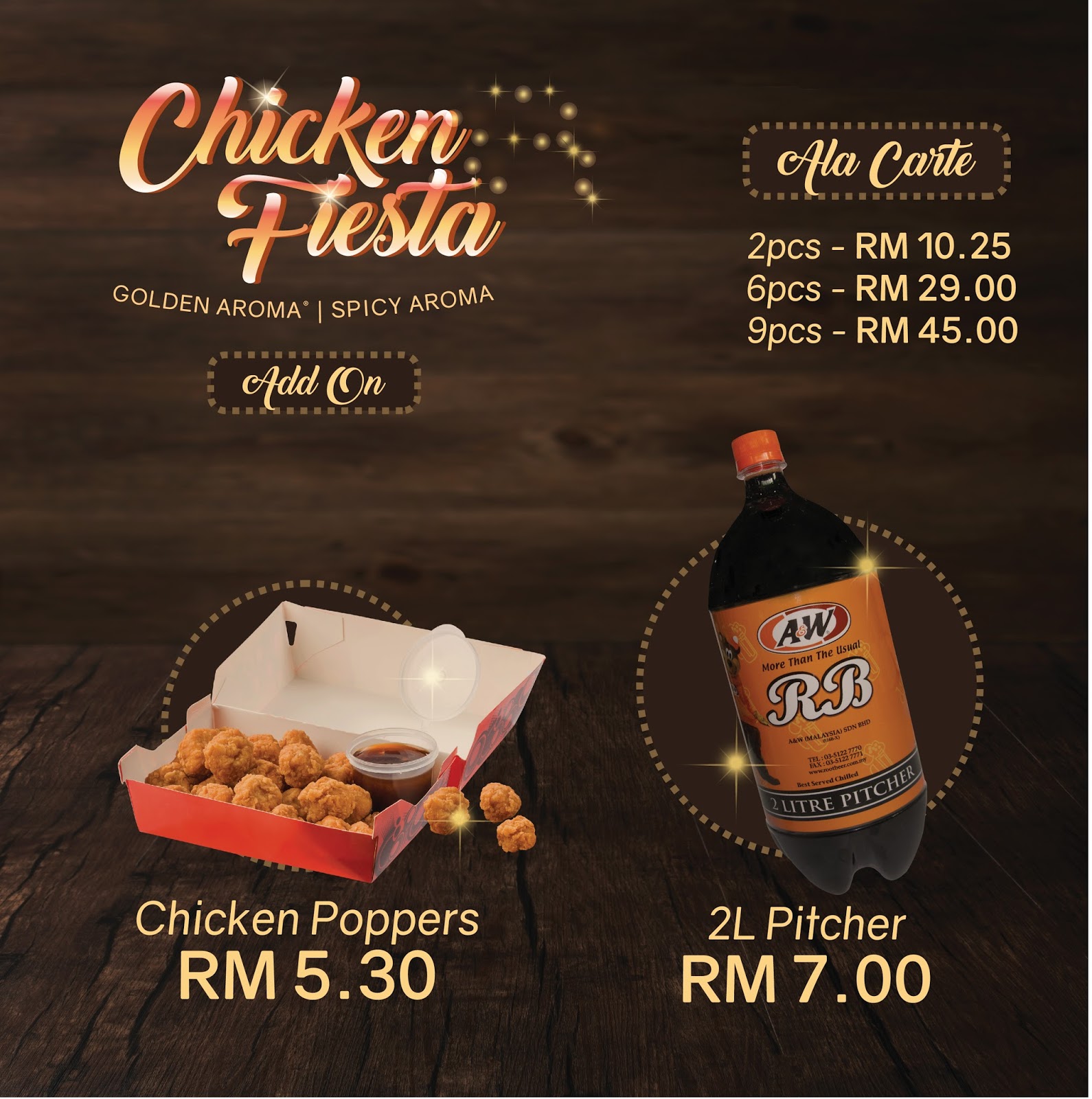 A&W Malaysia Launched Chicken Fiesta