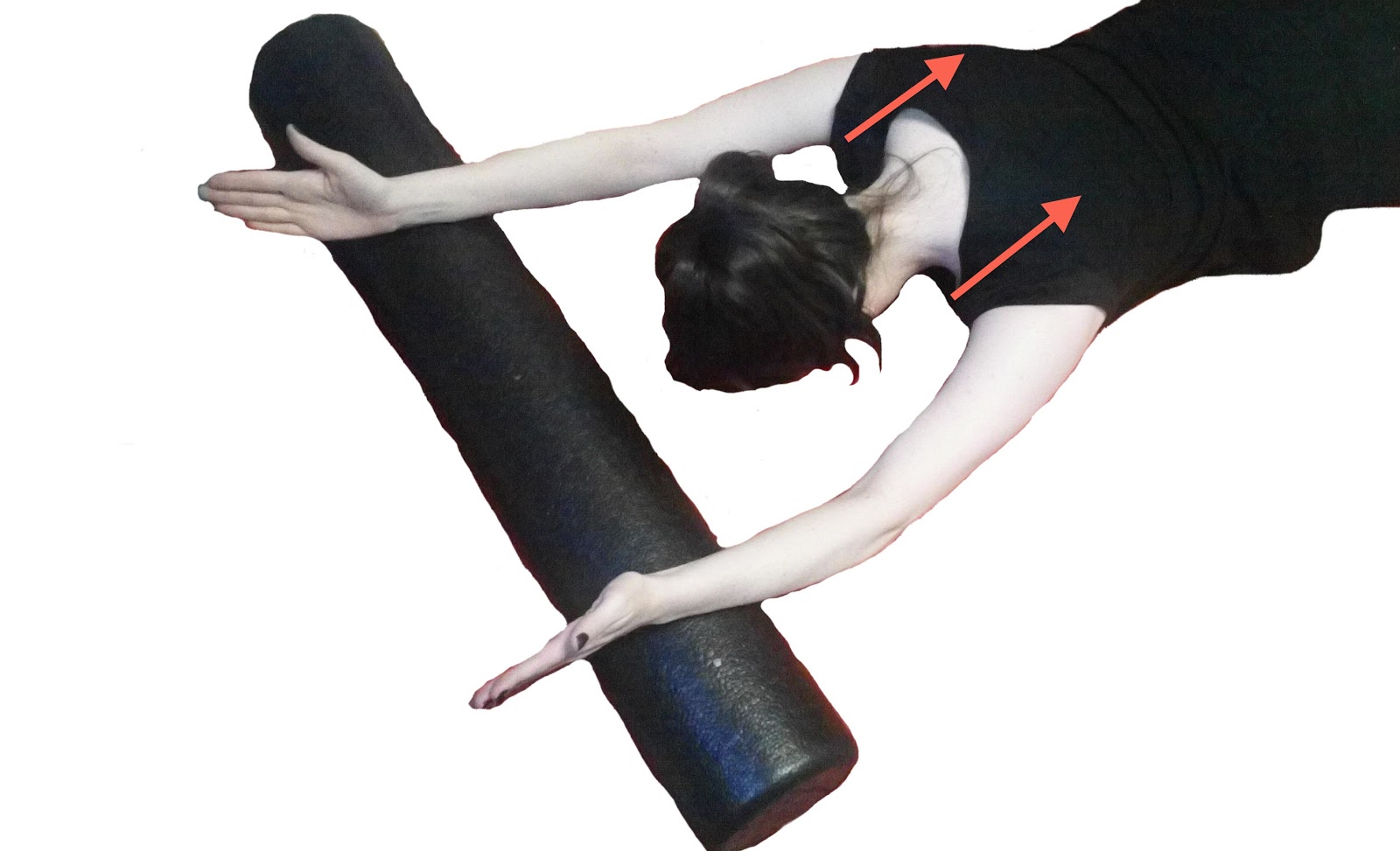 Exercise of the Day Day 226 Prone Shoulder Shrugs with Foam Roller