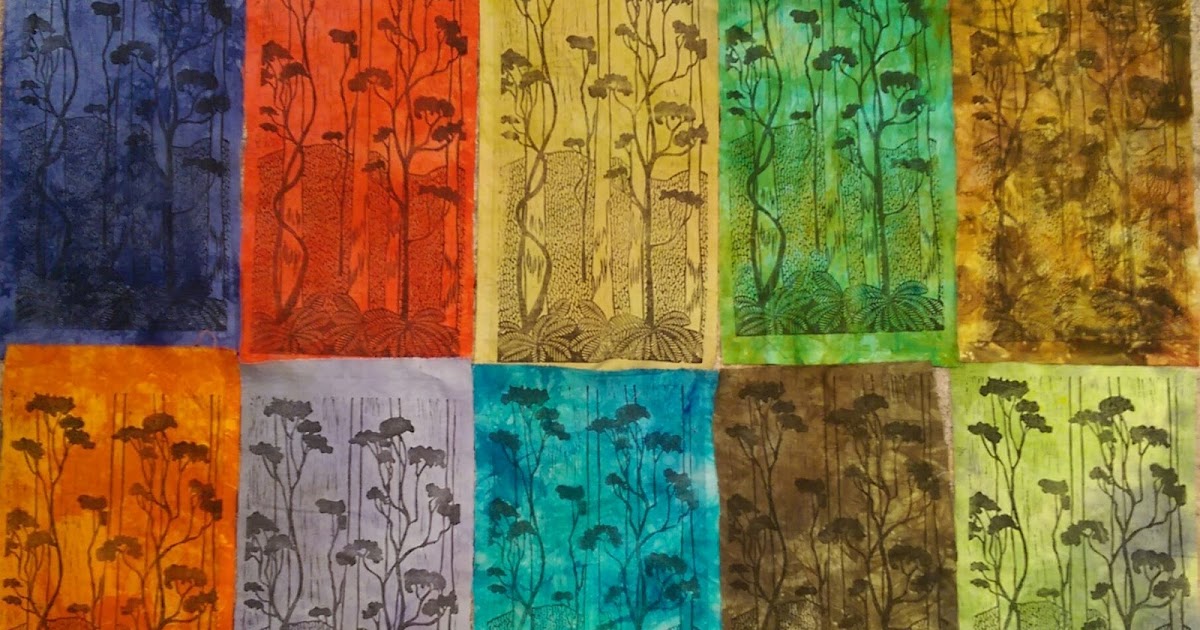 Musings of a textile itinerant Aussie Bush project