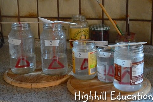 Highhill Homeschool: Growing Borax Crystals - Science Fair Project