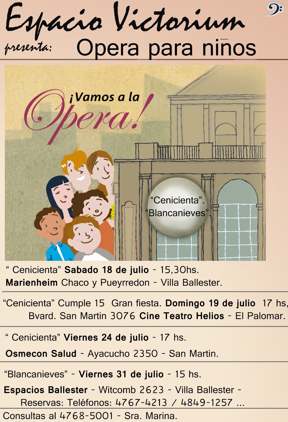 ESPACIO VICTORIUM Programa Vacaciones De Invierno 2015