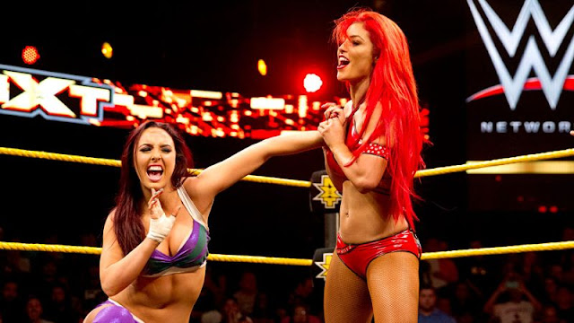 Eva Marie vs Cassie - WWE NXT 