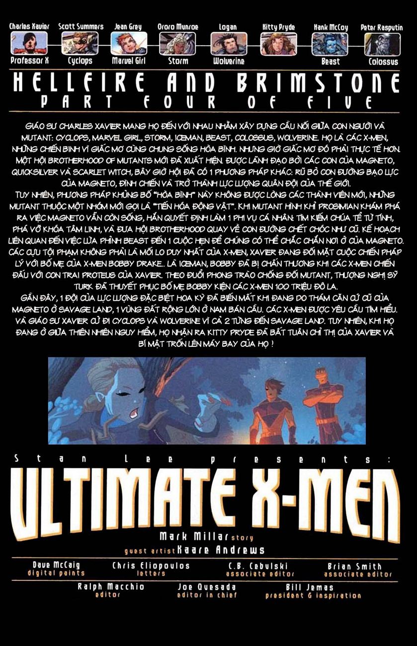 Ultimate X - men chap 24