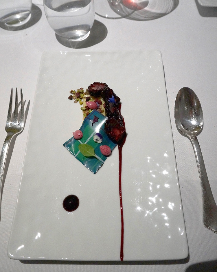Euriental | the Fat Duck, Bray, by Heston Blumenthal. Cloved caramelised blackberries.