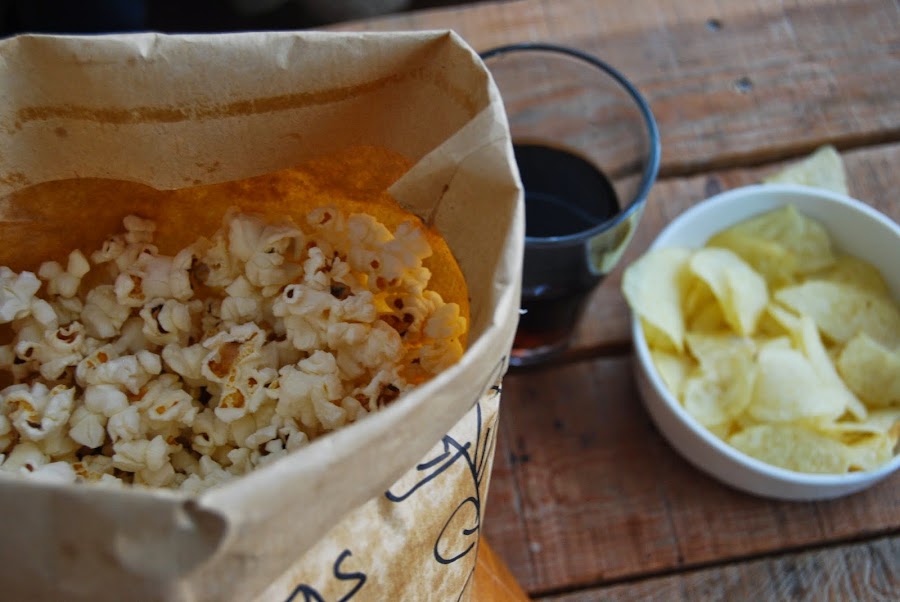 Palomitas caseras en el microondas en tres minutos
