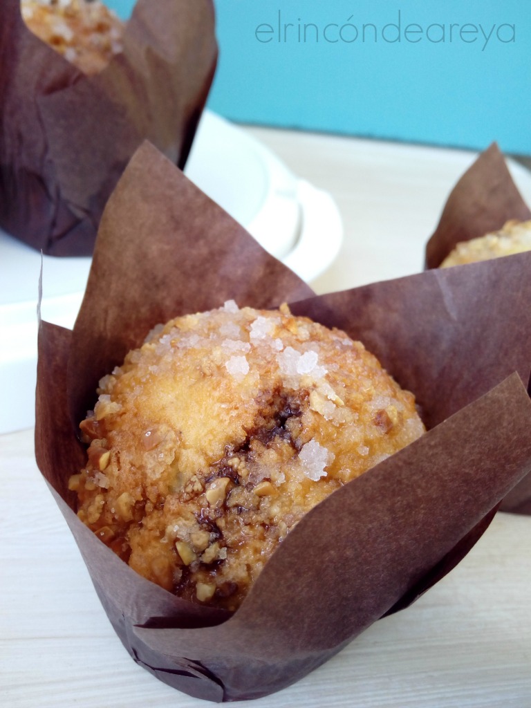 El Rincón de Areya Muffins de vainilla rellenos