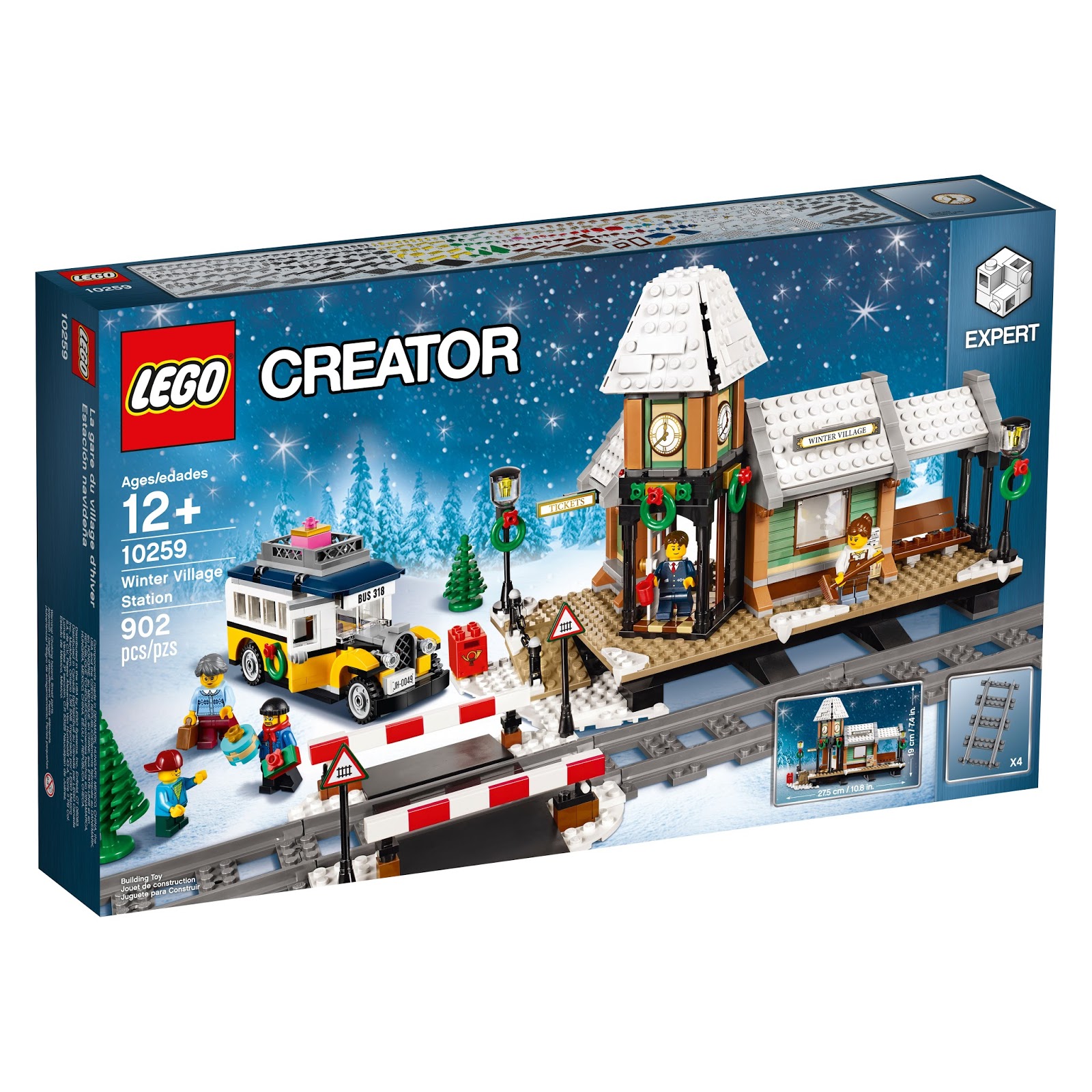 DeToyz Shop LEGO Winter Series 10259 Winter Village Station