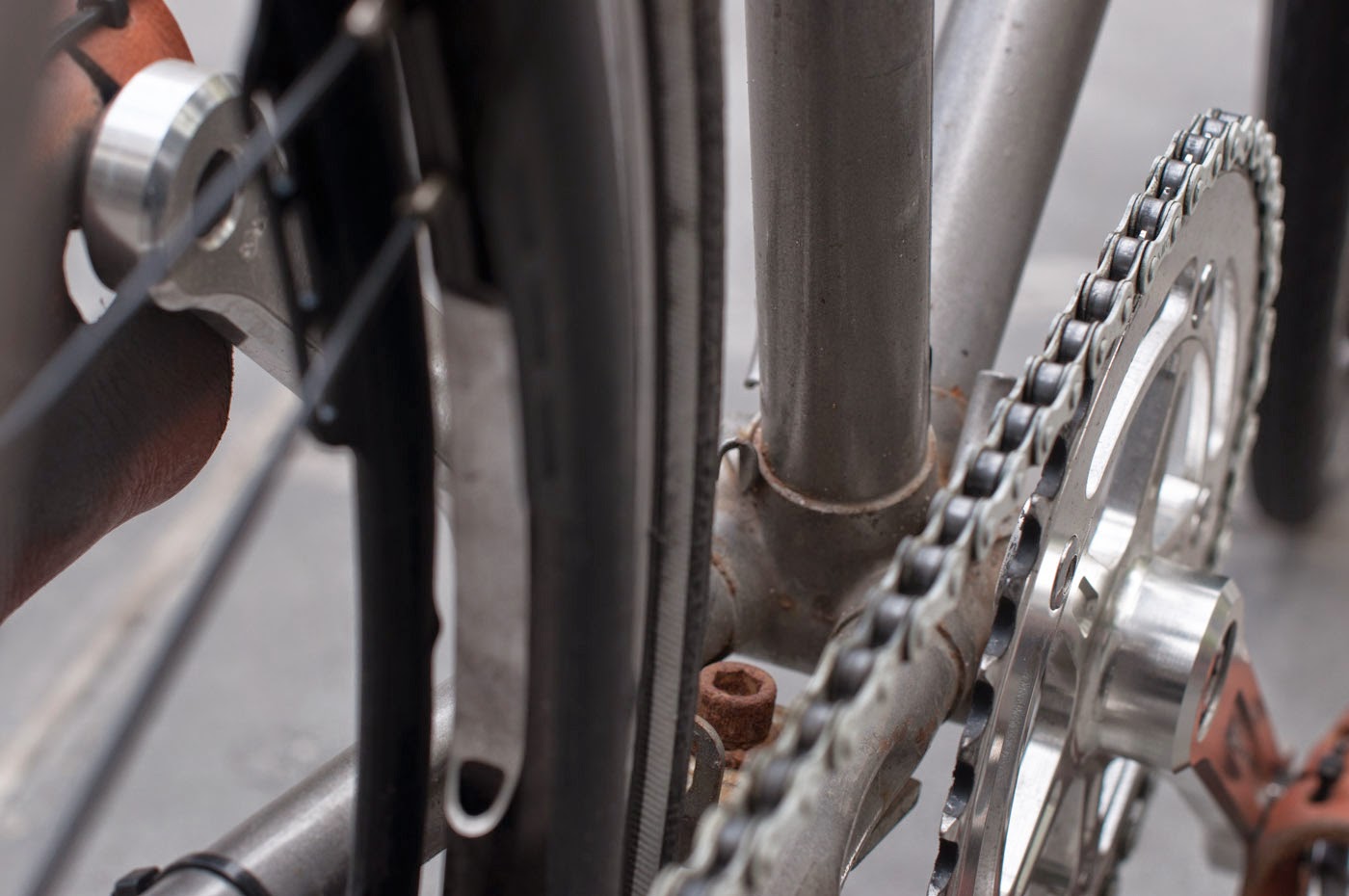 The Biketorialist Unknown single speed conversion, Swanston St, Melbourne