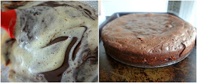 Flourless Chocolate Peanut Butter Cake