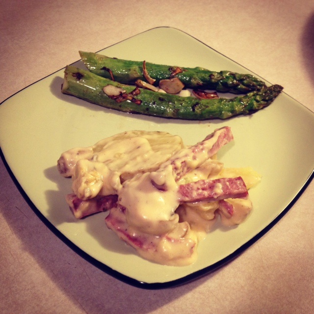 Cooking Pinterest Potato and Farmer Sausage Casserole