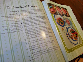 Parragon Books Rainbow Swirls Cookies instructions and recipe review