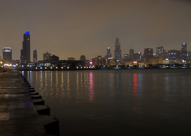 Views of the City at Lake Michigan Views of the City at Lake Michigan