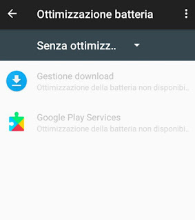 Ottimizzazione Android Ottimizzazione