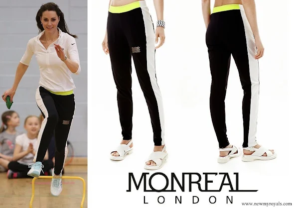 Kate Middleton wore Monreal London Tuxedo Track Pant
