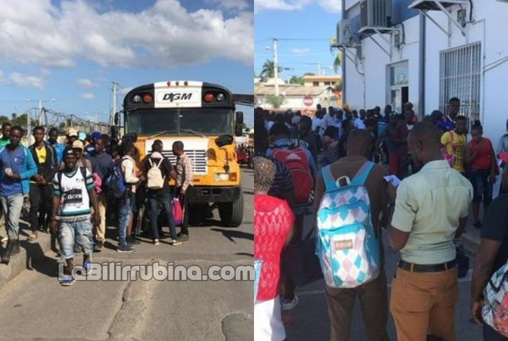 Detienen cientos de haitianos intentando retornar a RD tras Navidad haitianos